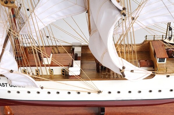 Us. Coast Guard Eagle E.E. Sailing Model Ship